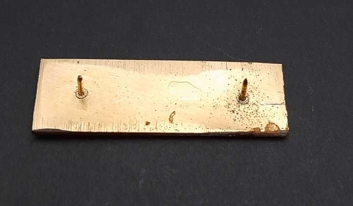 **Border War : 1980s SADF Army HQ Command Bar (Pins intact).**