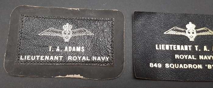 ** Iraq War: Royal Navy 849 Sqdn. Officer Flight Insignia x3 .**