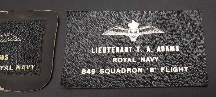 ** Iraq War: Royal Navy 849 Sqdn. Officer Flight Insignia x3 .**