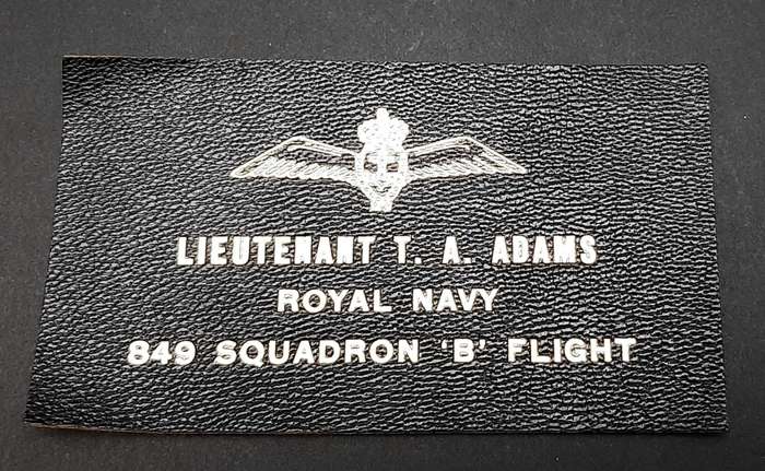 ** Iraq War: Royal Navy 849 Sqdn. Officer Flight Insignia x3 .**