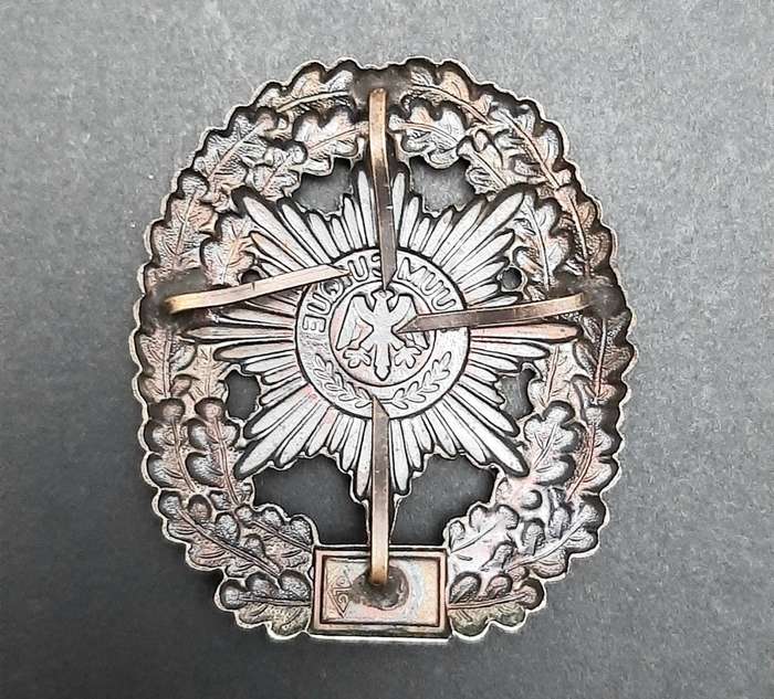 1990s German Bundeswehr Feldjäger Beret Badge Pins