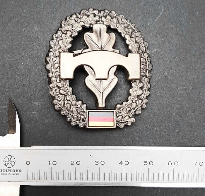 1990s German Bundeswehr Pioneer Beret Badge Pins