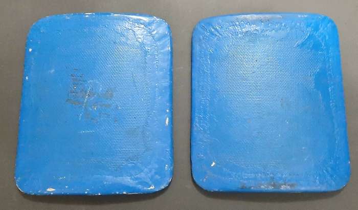 Unissued 1990s S.A.P Hard Ballistic Bulletproof Plates x2