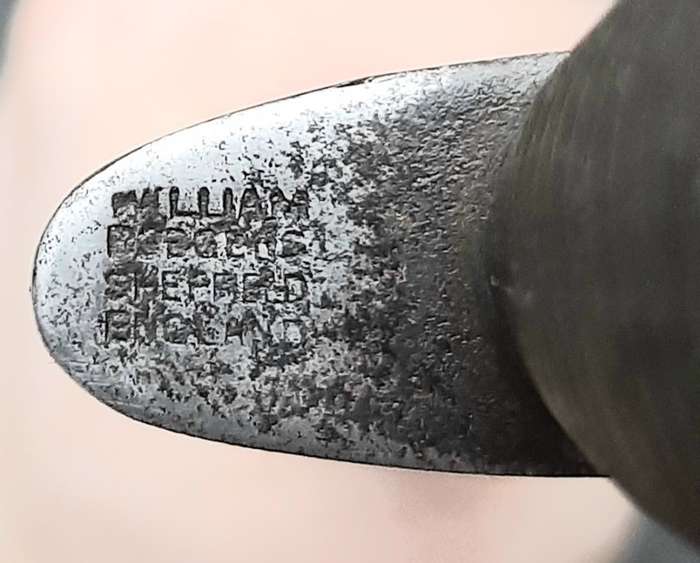 Rare WW2 Fairbairn-Sykes 3rd Pattern Fighting Knife with Scabbard (William Rodgers, Sheff.)