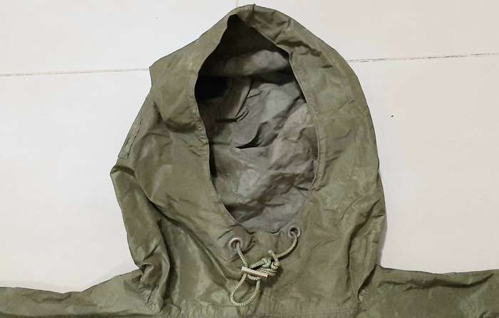 Border War 1970s S.A.P Olive Green Camouflage Poncho (Large)