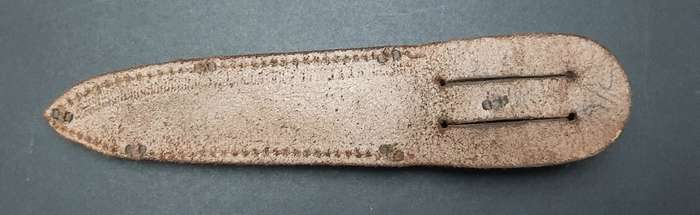 WW2 William Rodgers Truflite Boot/Throwing Knife with Scabbard 15cm