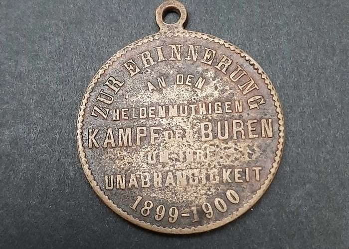 Boer War 1900 German Bronze `Paul Krüger`