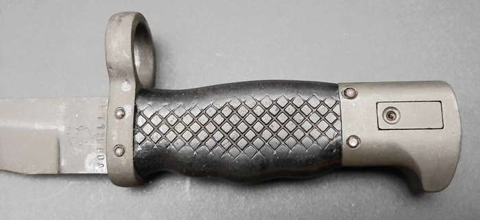 Rare Spanish Modelo 64 `Bolo Type` Bayonet with Scabbard & Frog (36cm)