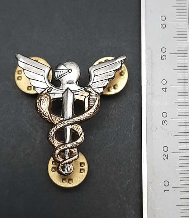 **1991 SA Medical Service:  Health Officer Qualification Badge (Pins).**
