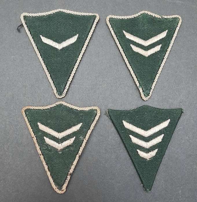 Rare West-German Baden-Württemberg Police Ranks (Allied Occupation)