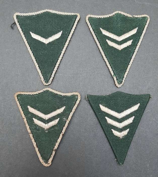 Rare West-German Baden-Württemberg Police Ranks (Allied Occupation)