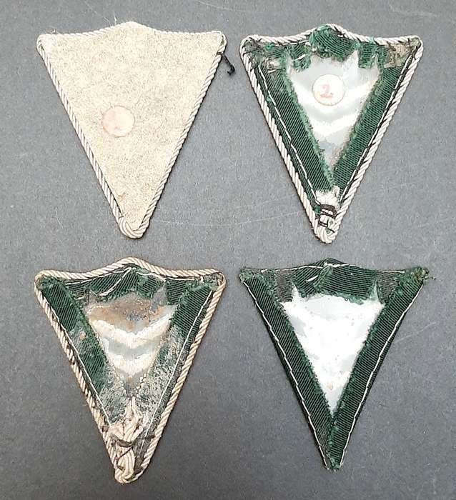 Rare West-German Baden-Württemberg Police Ranks (Allied Occupation)