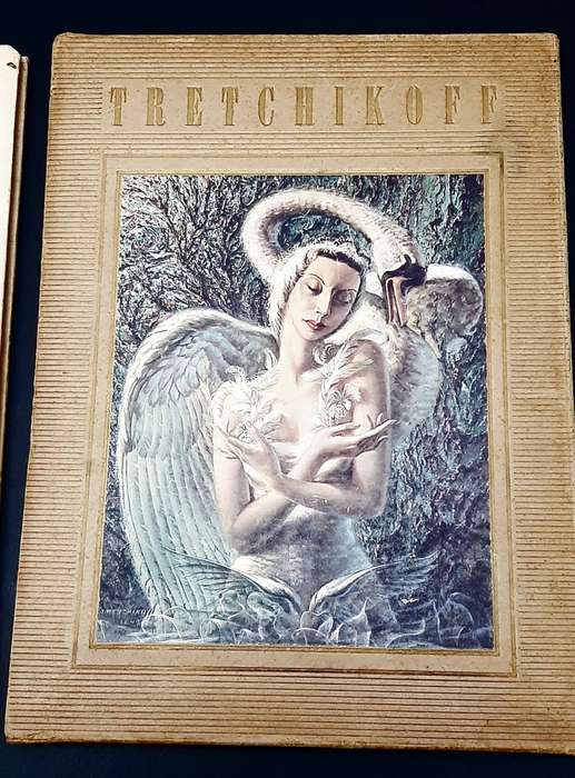 ** HAND-SIGNED: Tretchikoff Published Lithographic Prints by R. Buncher -1st. Ed w/Solander**