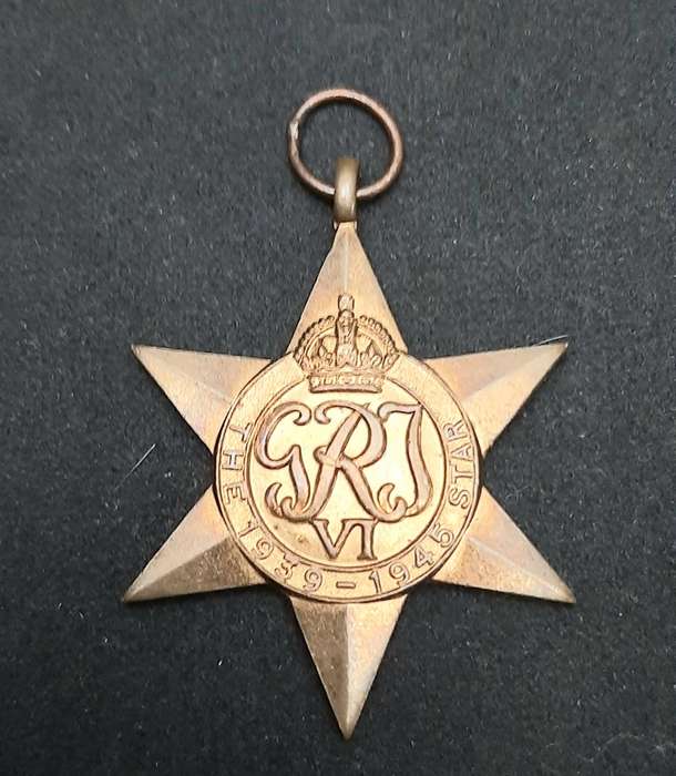 **WW2 UDF: Africa Star Campaign Medal N/R .**