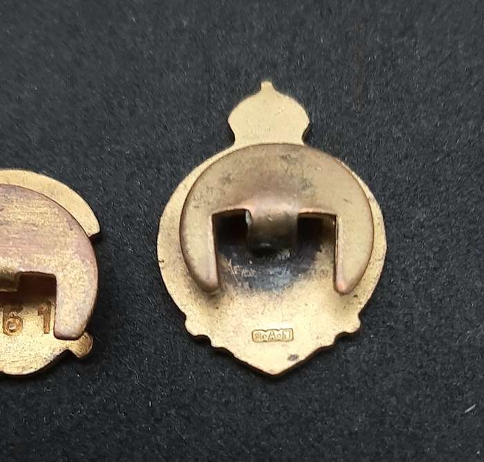 WW2 South African Legion & S.A. Railways Lapel Badges x4