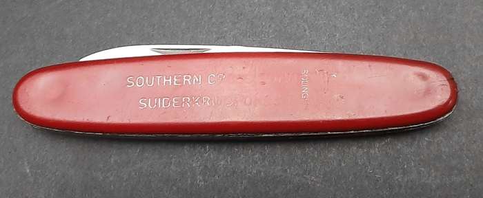 Border War: 1980s SADF Southern Cross Fund Pocket Knife (9cm)