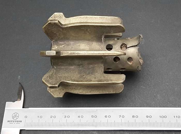 **Border War : 1980s SADF 60mm Illumination Mortar Tail-Fin (INERT).**