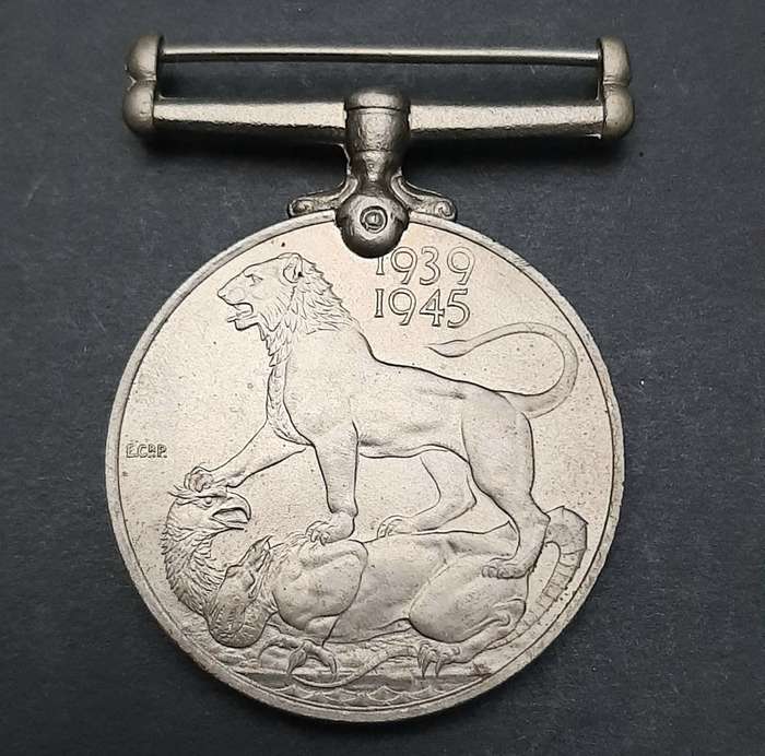 **WW2 UDF: British War  Medal N/R (SA Issue)**