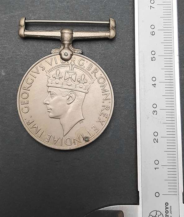 **WW2 UDF: British War  Medal N/R (SA Issue)**