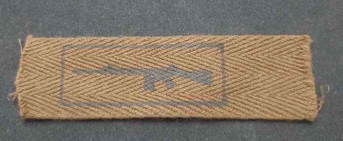 **Border War : 1970s SADF Nutria Rifle 'Skietbalkie'  Qualification Badge**