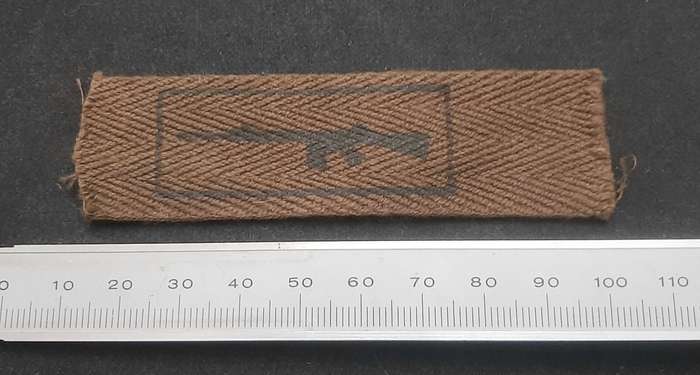 **Border War : 1970s SADF Nutria Rifle 'Skietbalkie'  Qualification Badge**