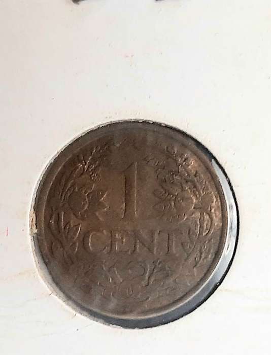 Rare 1941 German-occupied Netherlands 1 cent coin (XF+)