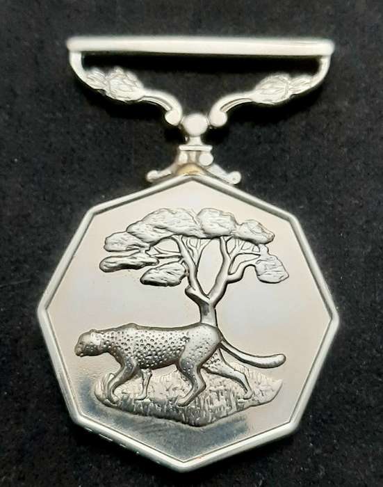 **Border War : 1980s SADF Type I Southern Africa Medal (Rim Numbered).**