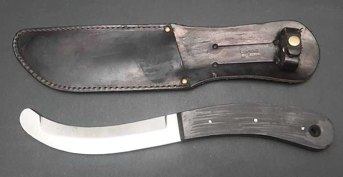Rare 1960s British Army Parachute 'Hopkinson' Release Knife with Scabbard 25cm