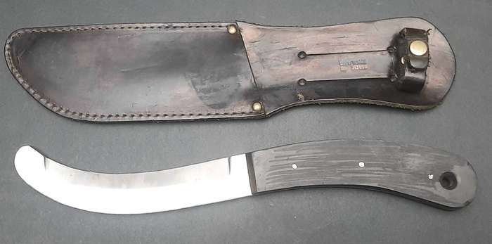 Rare 1960s British Army Parachute 'Hopkinson' Release Knife with Scabbard 25cm