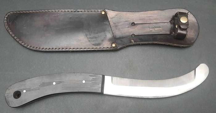 Rare 1960s British Army Parachute 'Hopkinson' Release Knife with Scabbard 25cm