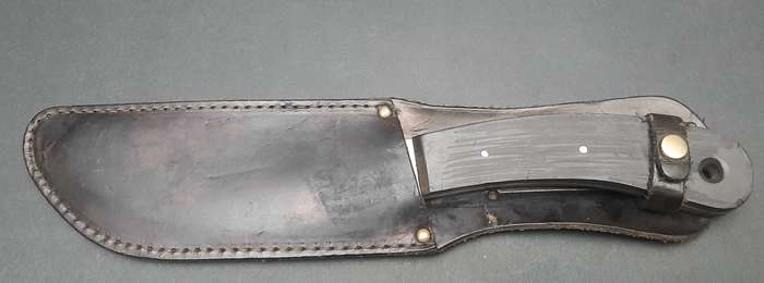 Rare 1960s British Army Parachute 'Hopkinson' Release Knife with Scabbard 25cm