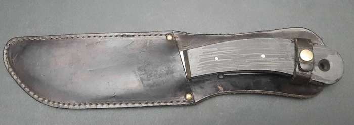 Rare 1960s British Army Parachute 'Hopkinson' Release Knife with Scabbard 25cm