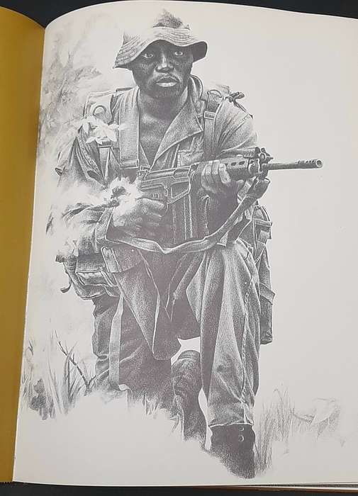 **RARE: Signed ' Images of War'  Hardcover Book ( SWATF O/C  General Georg Meiring).**