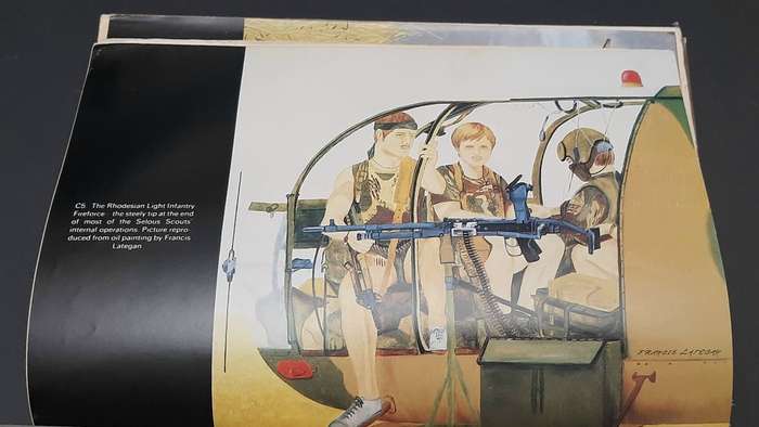 **Rhodesian Bush War: 1982 Selous Scouts 'Top Secret War' H/ Cover Book (2nd Ed.).**