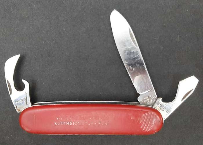Border War 1980s SADF Southern Cross Fund Pocket Knife (Solingen)