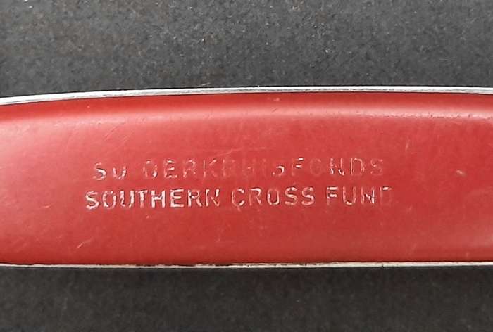 Border War 1980s SADF Southern Cross Fund Pocket Knife (Solingen)