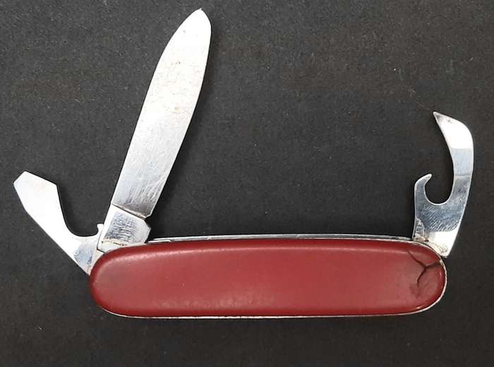 Border War 1980s SADF Southern Cross Fund Pocket Knife (Solingen)