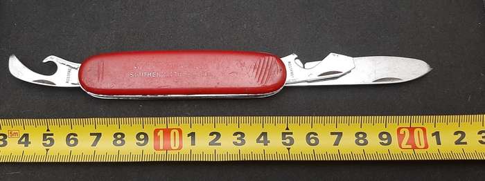 Border War 1980s SADF Southern Cross Fund Pocket Knife (Solingen)
