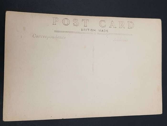 **WW1 : British Army 'Infantryman' Photographic Postcard (13cm x9cm).**