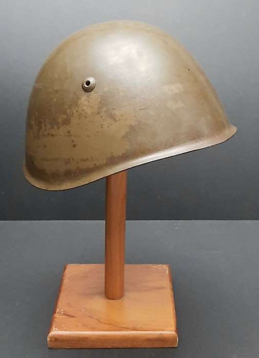 **Border War : 1980s Captured Cuban M51 Steel Helmet w/ Liner ( No Strap) (LARGE).**