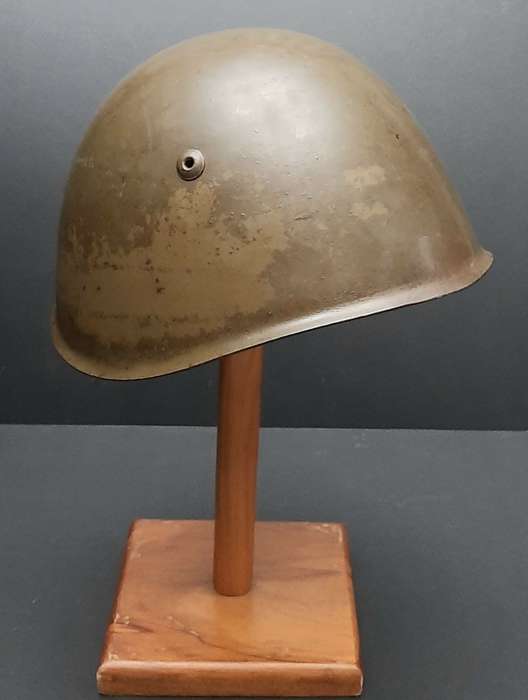 **Border War : 1980s Captured Cuban M51 Steel Helmet w/ Liner ( No Strap) (LARGE).**