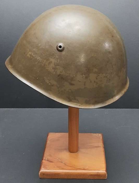 **Border War : 1980s Captured Cuban M51 Steel Helmet w/ Liner ( No Strap) (LARGE).**