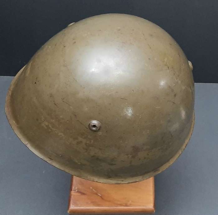 **Border War : 1980s Captured Cuban M51 Steel Helmet w/ Liner ( No Strap) (LARGE).**