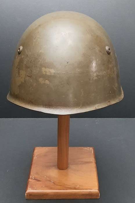 **Border War : 1980s Captured Cuban M51 Steel Helmet w/ Liner ( No Strap) (LARGE).**