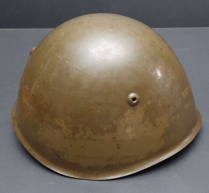 **Border War : 1980s Captured Cuban M51 Steel Helmet w/ Liner ( No Strap) (LARGE).**