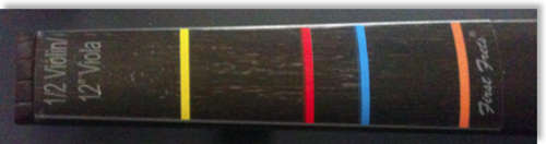 Violin First Fret Aid - Don't Fret marker sticker - 4/4 Violin/14" Viola