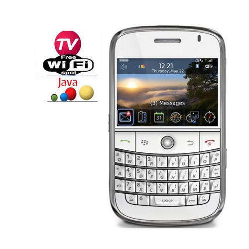 WIFI MOBILE PHONE WITH CLEAR TV, WHITE COLOR PHONE #9.0.0.0
