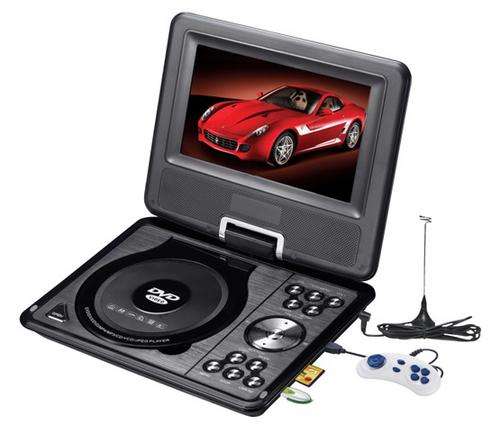 7.5" Portable DVD player NS-769B, DVD/VCD/CD/MP3/MP4/DVD+R/-R JPEG CD/CD-R/CD-R/W DVD+/-RW/DIVX