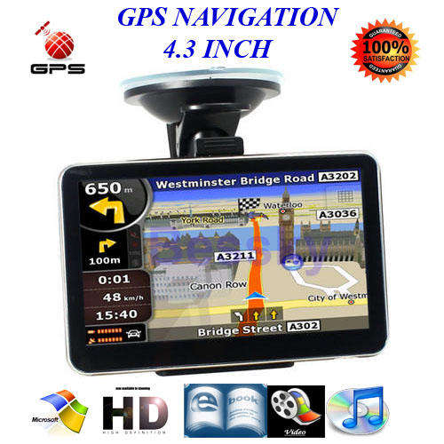 4.3 INCHES GPS NAVIGATION ,SA MAP INSTALLED, BEST GPS ,TOUCH SCREEN, GPS-04
