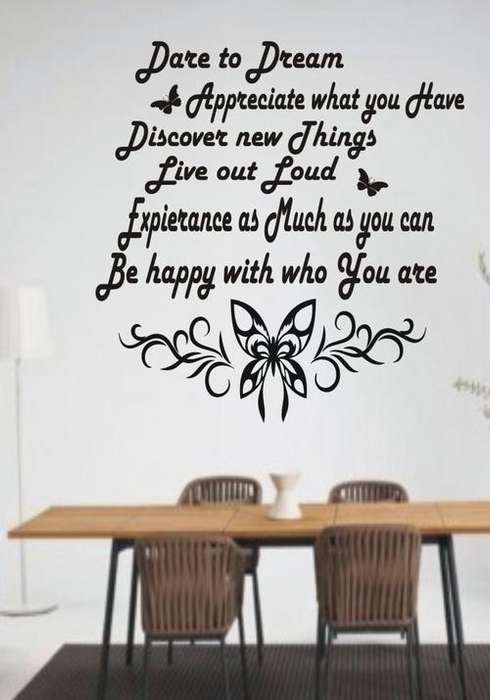 WALL DECAL - DARE TO DREAM
